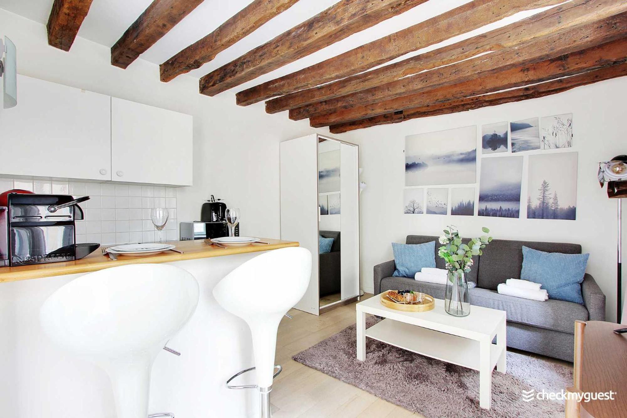 Cozy Studio 2P - Rue Mouffetard Parigi Esterno foto